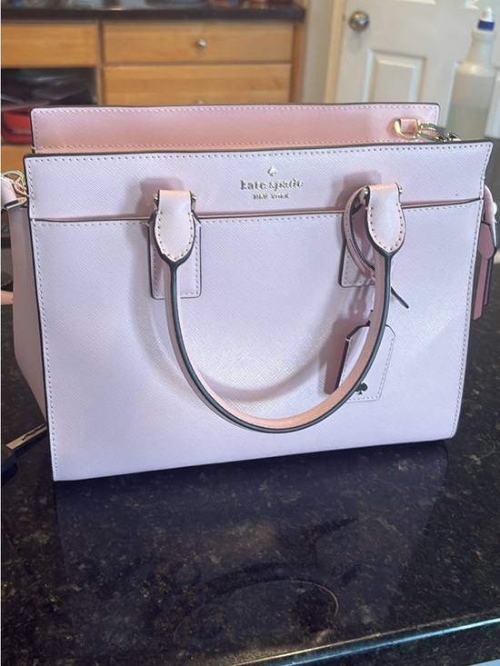kate spade Handbags - kate spade light pink saffiano leather satchel